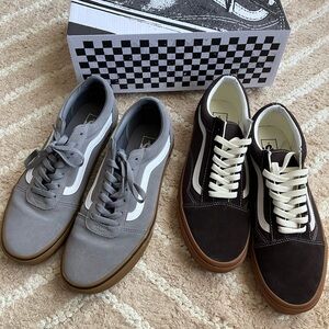 Two pairs of men’s Vans size 10.5